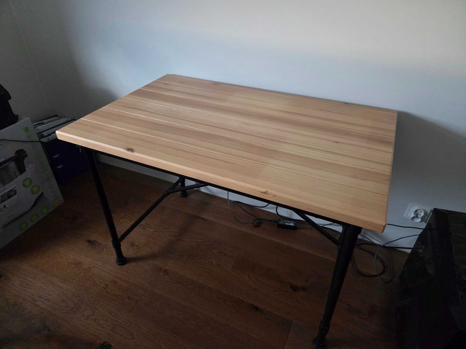 Biurko IKEA KULLABERG, sosna, 110x70 cm
