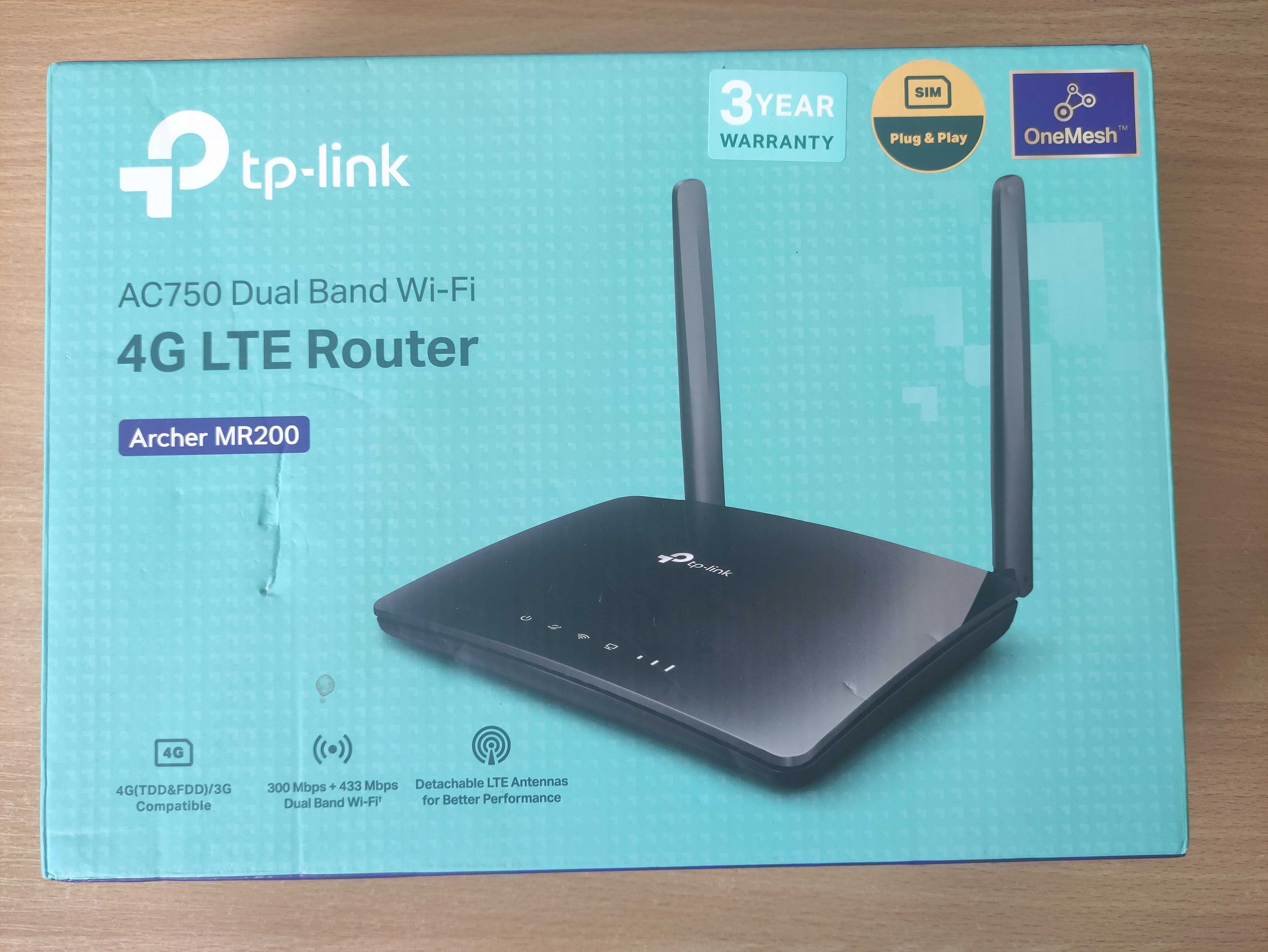 Router jak nowy LTE TP-Link Archer MR200