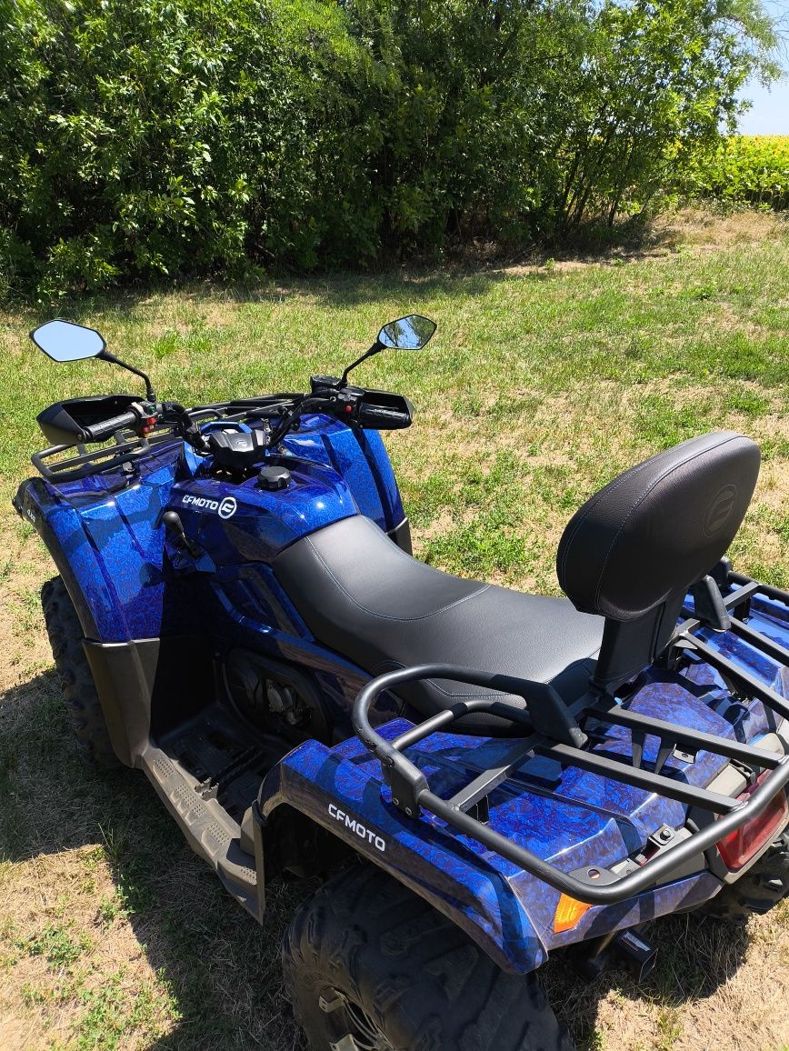 Квадроцикл CF Moto 450l 4х4 двухместный длинная база