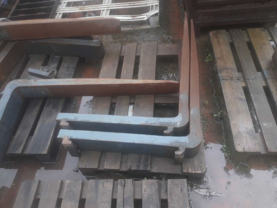 widły do widlaka 1200x150x60 karetka IV/A udźwig 8400 kg