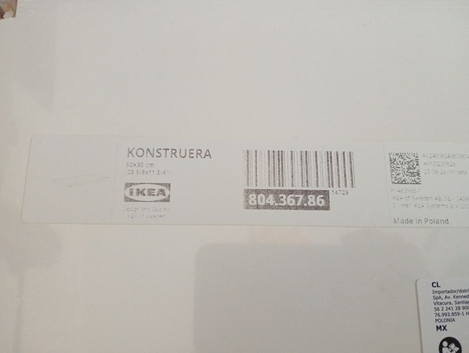 Prateleira IKEA Konstruera