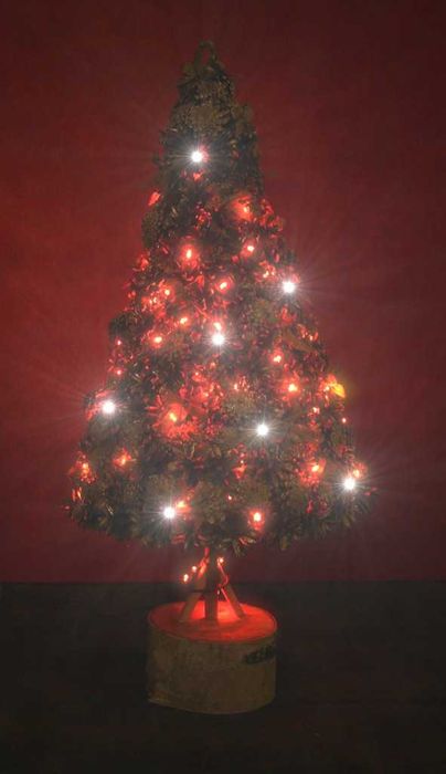 LAMPKI CHOINKOWE 1000 LED czerwone + flash flesz błysk 70m zewn grube