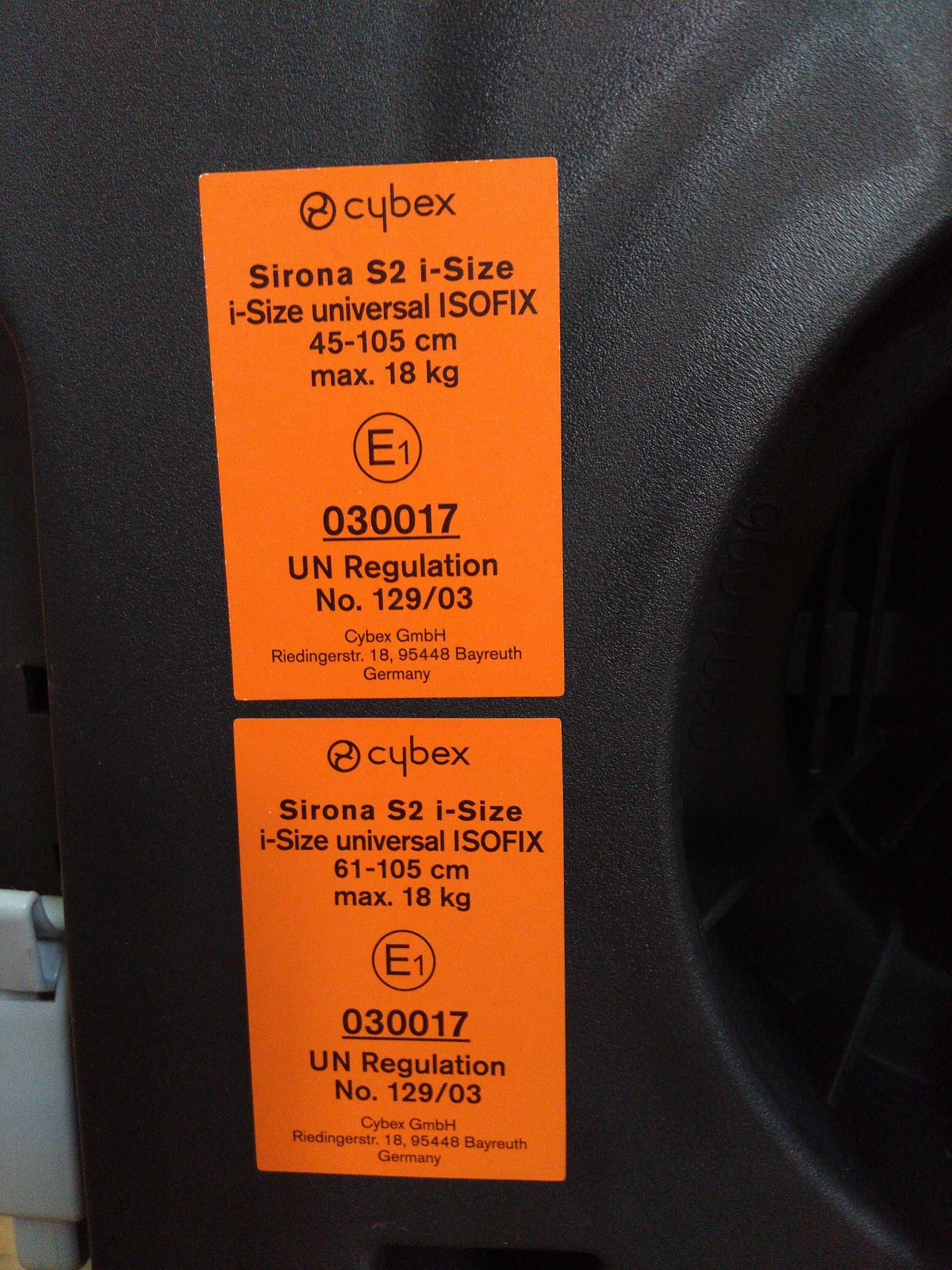 Fotelik Cybex Sirona S2 i-Size