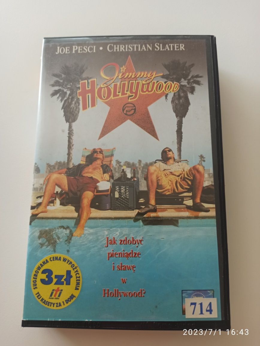 Jimmy Hollywood kaseta VHS