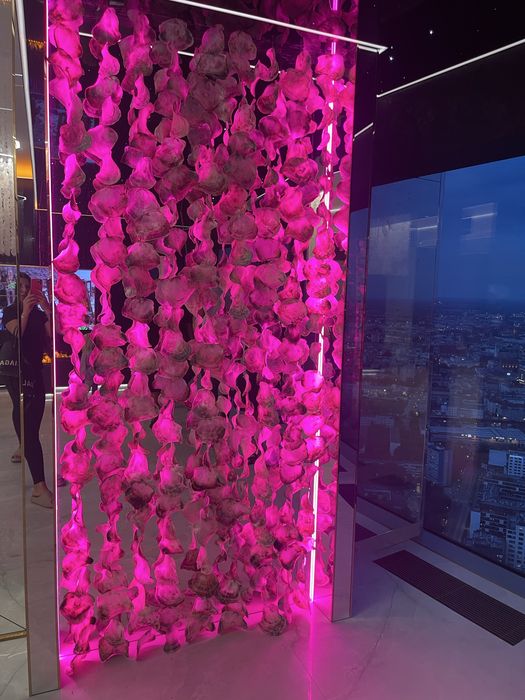 Komplet muszli nawlekanych do dekoracji sciennej