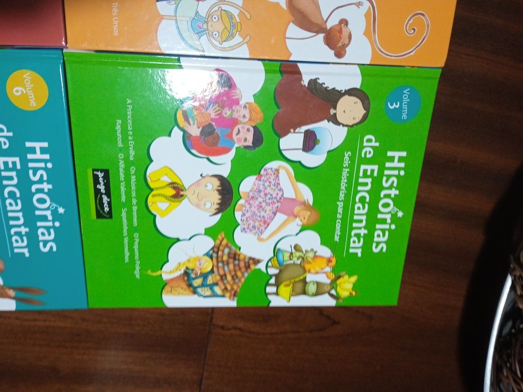 6 livros de histórias infantis