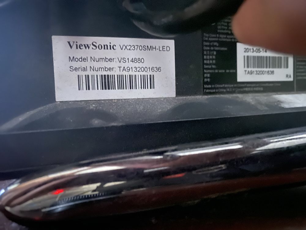 Монітор ViewSonic VX2370Smh-LED