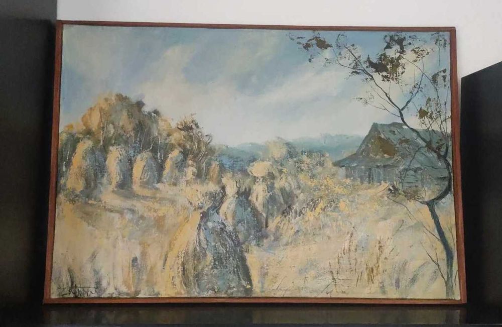 Zygmunt Kłosowski - duży obraz olejny na płótnie