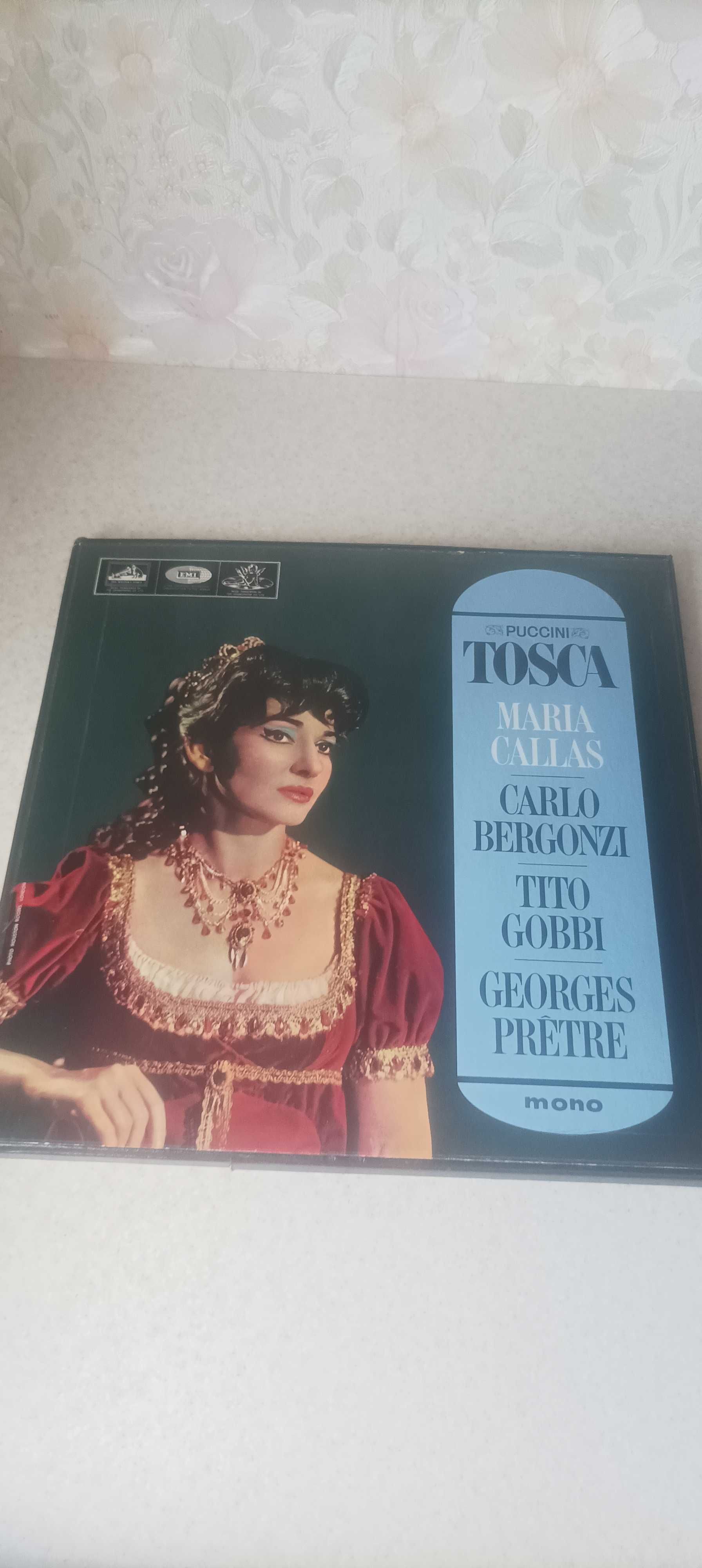 пластинка, винил, his master's voice tosca