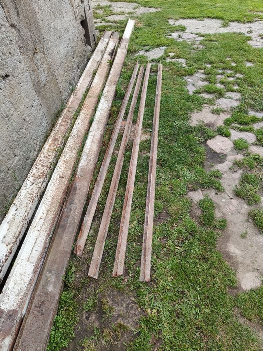 Szyny kolejowe z rozbiórki