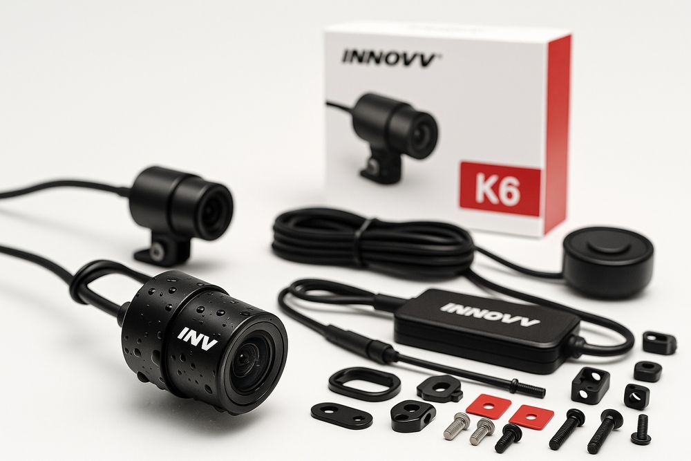 Мото видеорегистратор INNOVV K6, полный комплект