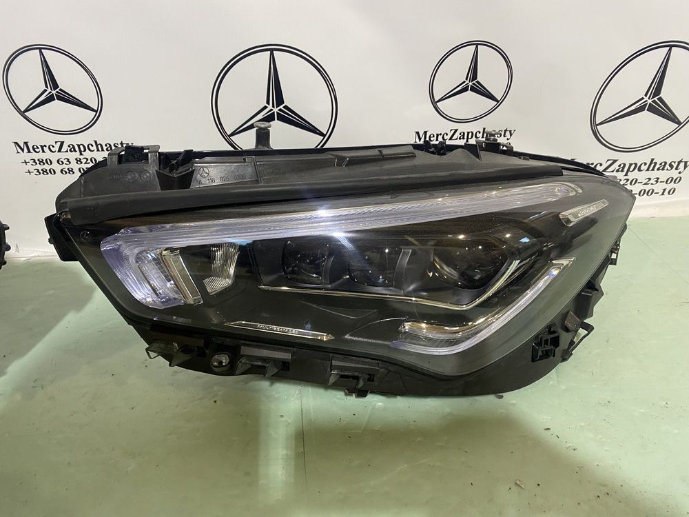 Фара Mercedes CLA W118 Multibeam led права ліва 2019-2023рр