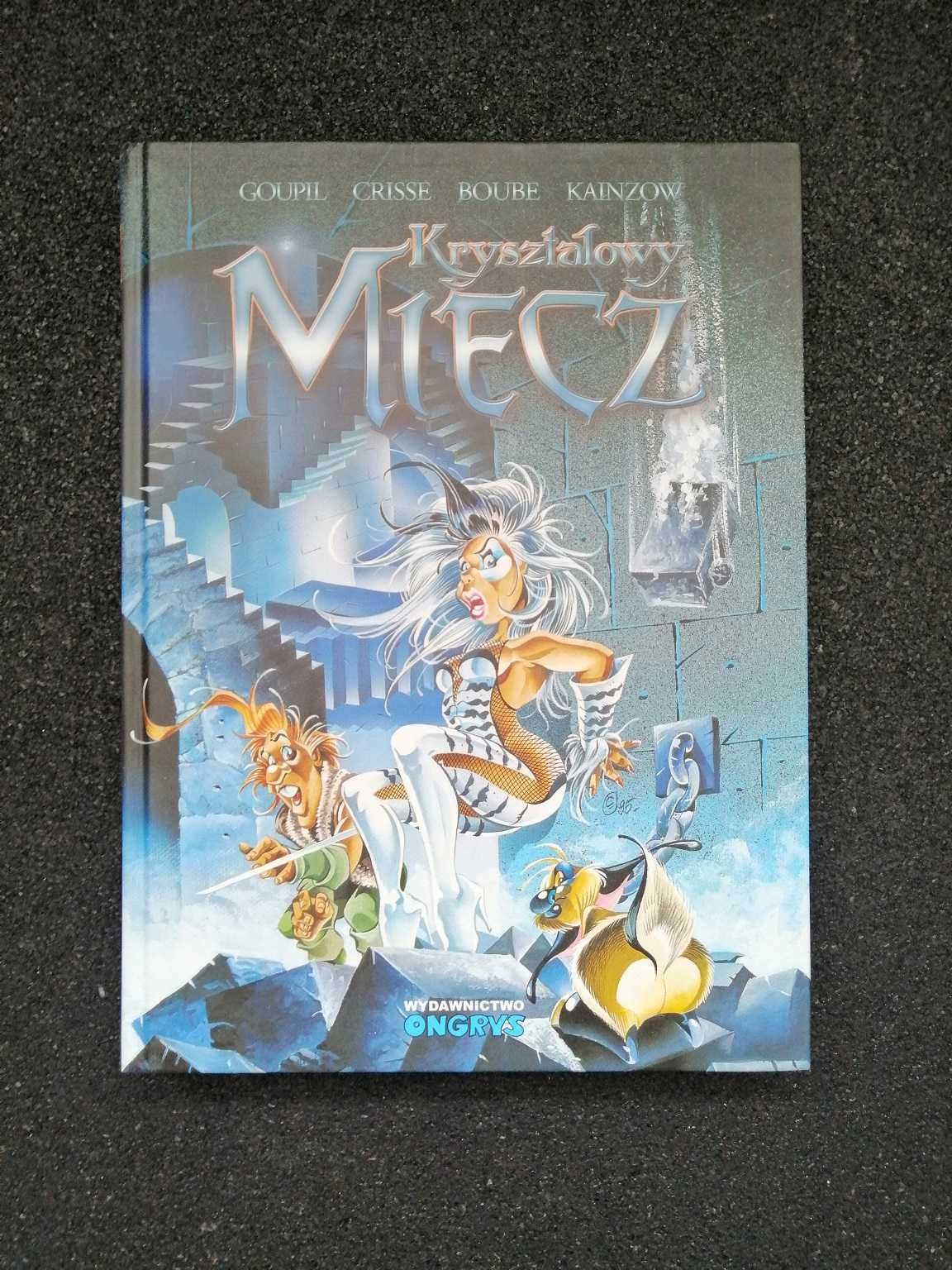 NOWY Komiks KRYSZTAŁOWY MIECZ Kryształowa Szpada Ongrys