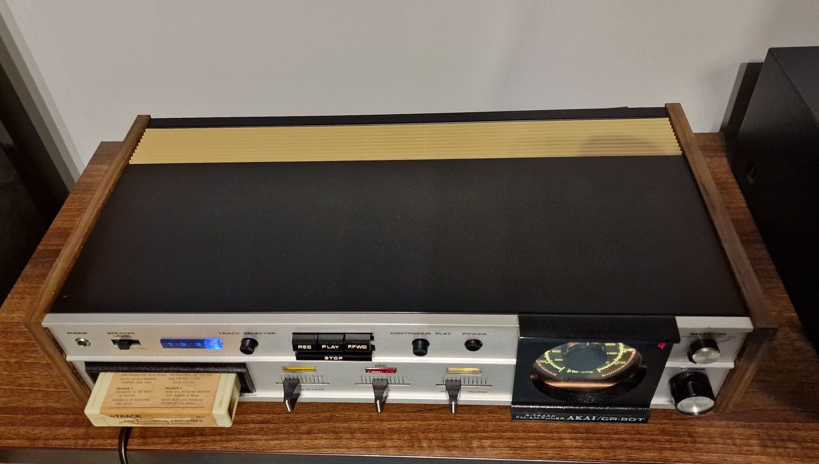 Akai Amplituner z Magnetofonem 8 ścieżkowym, 8track,kaseta,wzmacniacz