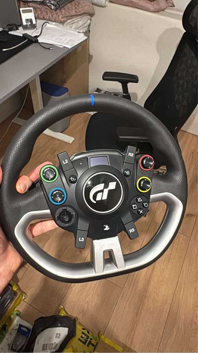 Zesta do simracingu - Zestaw fanatec + playseat + stelaż + monitor