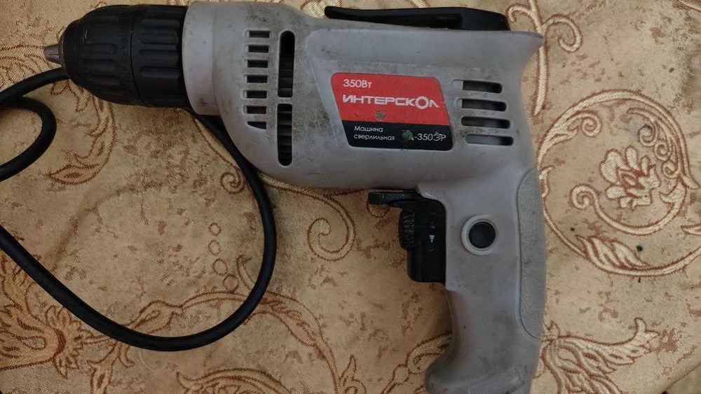 Дрель интерскол Д-350ЭР