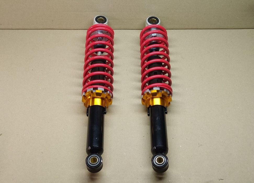 Амортизаторы задние мопеда Альфа Дельта 340мм универсальные