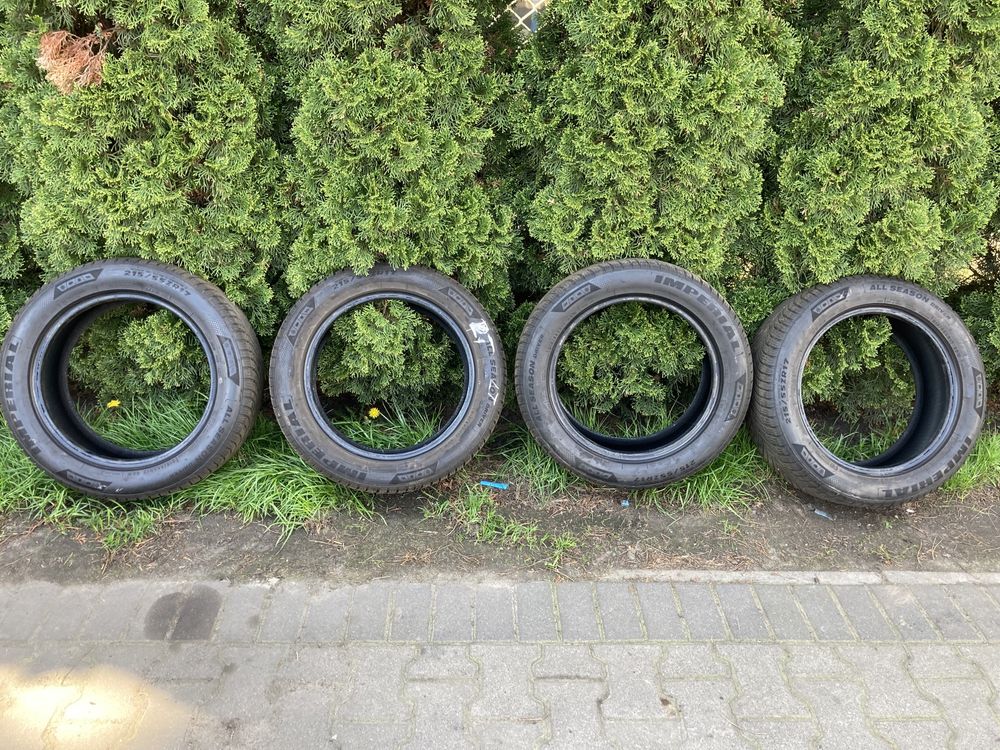 Opony całoroczne 215/55 R17 Imperial AllSeason 4 szt., bieżnik 7mm