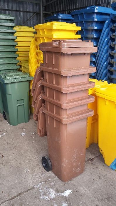 Pojemnik kosz na odpady 120 NOWE pojemniki na śmieci segregacja