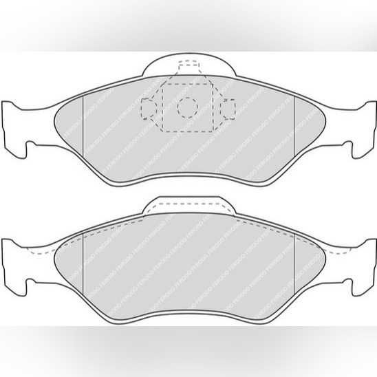 klocki hamulcowe przód Ford Fiesta IV, Ka, Mazda 3, Mazda 121