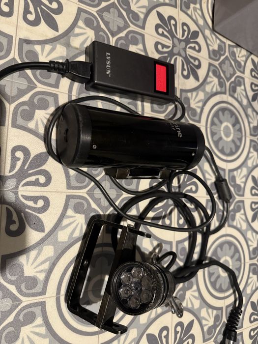 Latarka nurkowa GRALMARINE GL1 Bateria 6.6 Ah. + ładowarka. ORYGINAŁ.