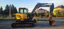 Volvo ecr 88 d plus cat yanmar minikoparka komatsu terex bobcat