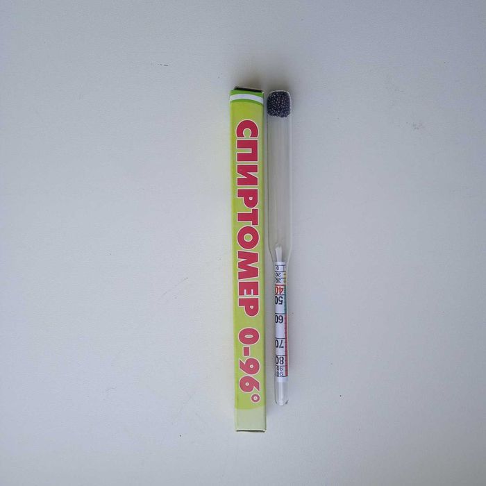 Ареометр для спирта бытовой, АСП 0-100%, набор ариометров, сахоромер.