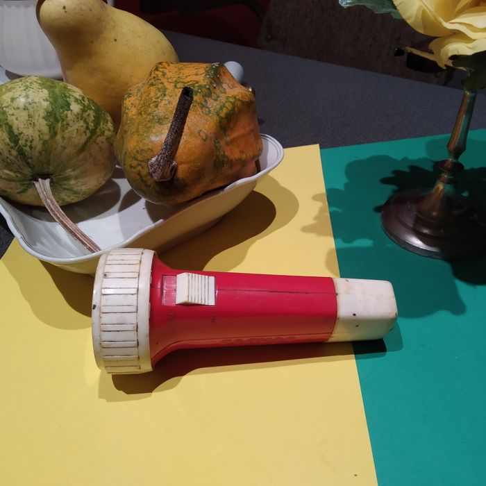 Latarka akumulatorowa ZSRR z PRL-u