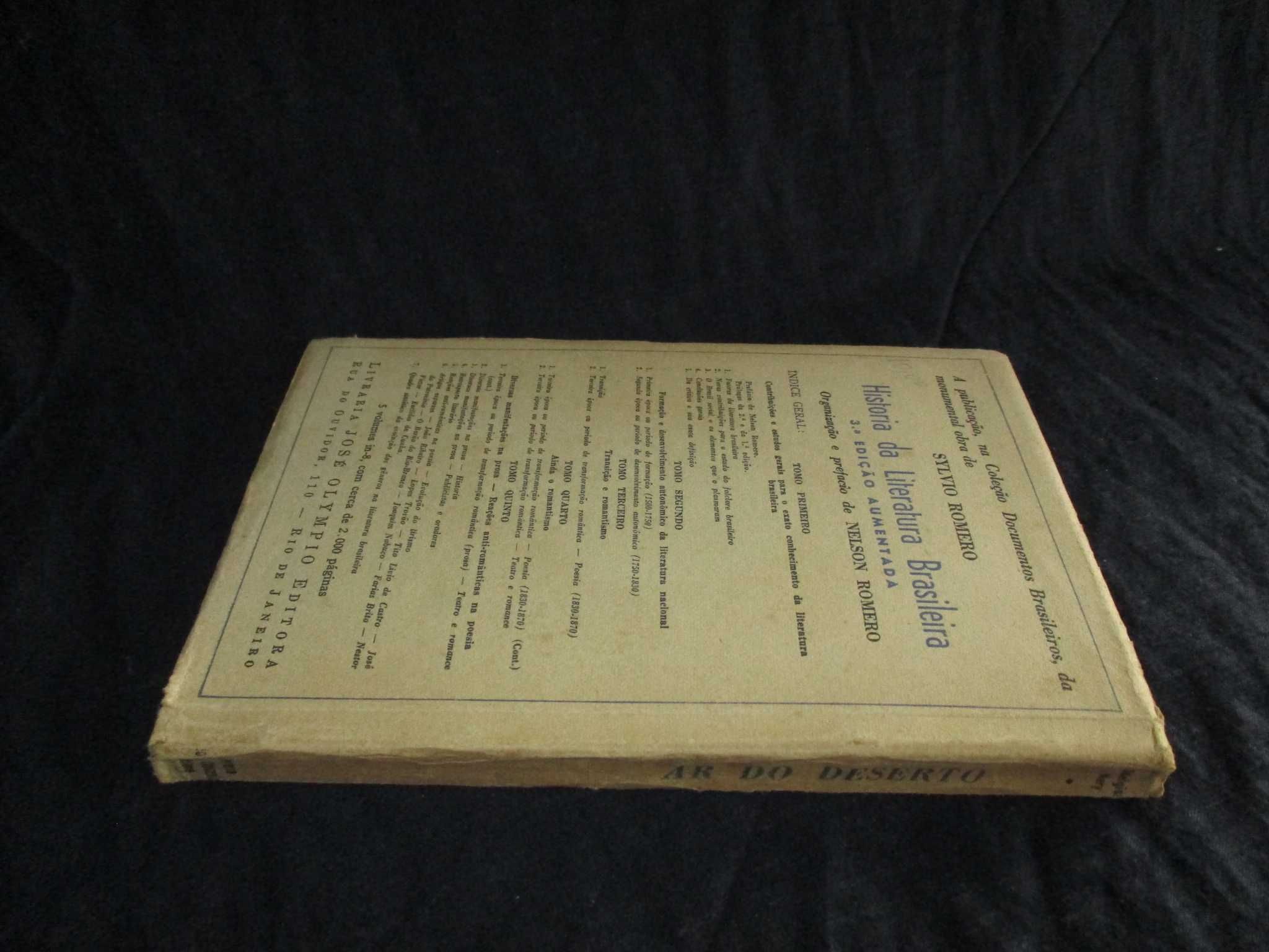 Livro Ar do Deserto Adalgisa Nery 1943
