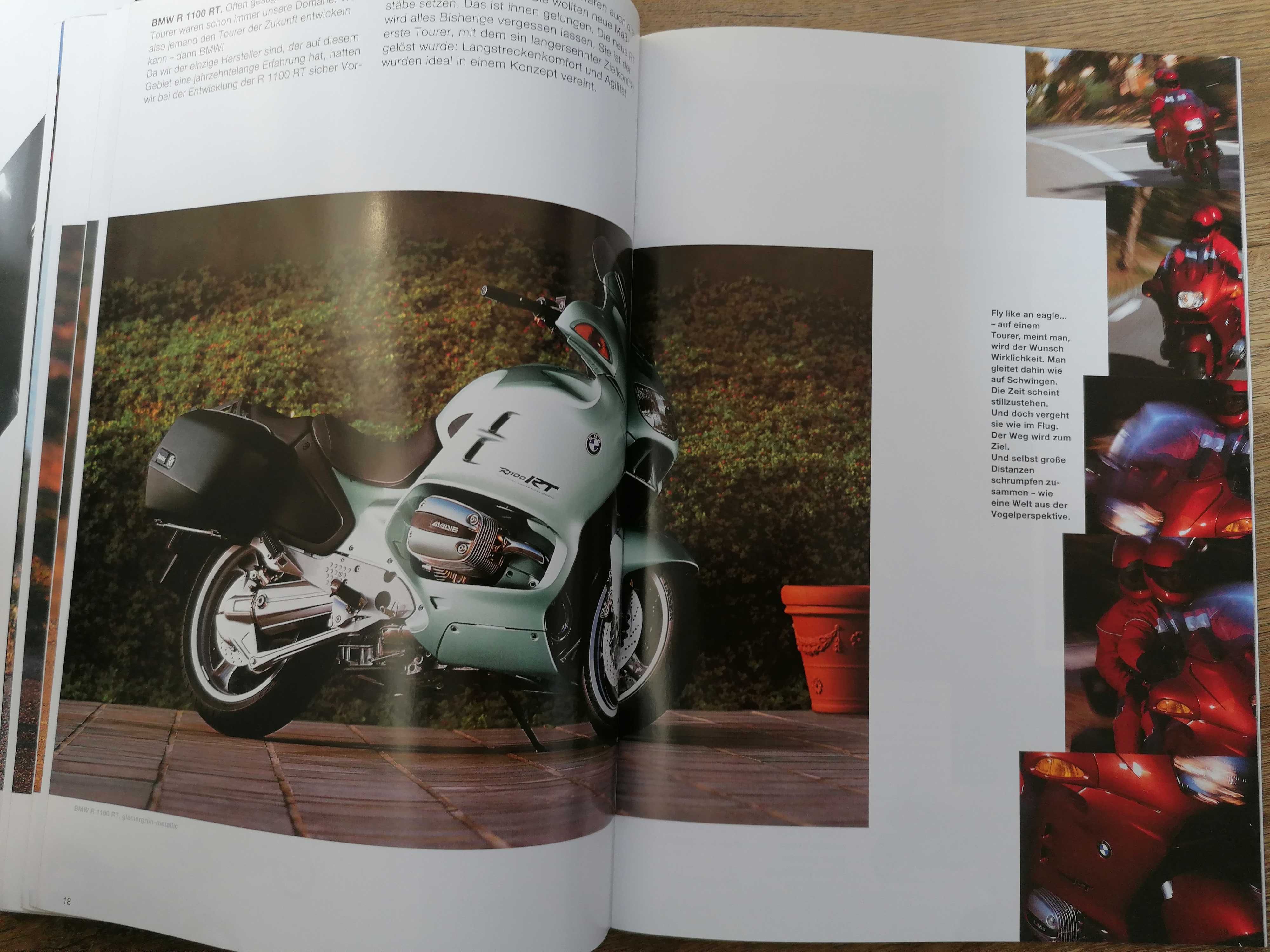 Prospekt BMW motocykle program 1996r.