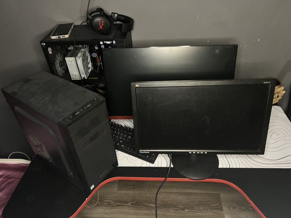 Бюджетный игровой пк  + МОНИТОР . i5 3300, amd r7 240 RAM 8 CS2