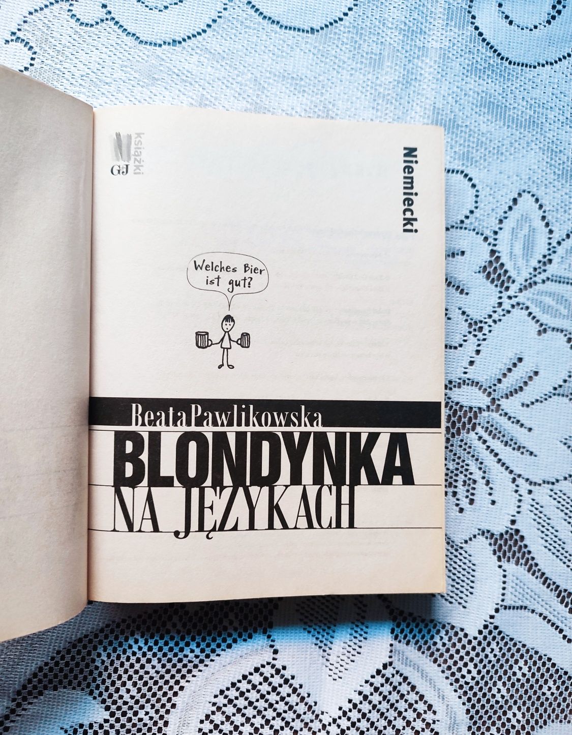 Blondynka na językach niemiecki z płytą CD Beata Pawlikowska