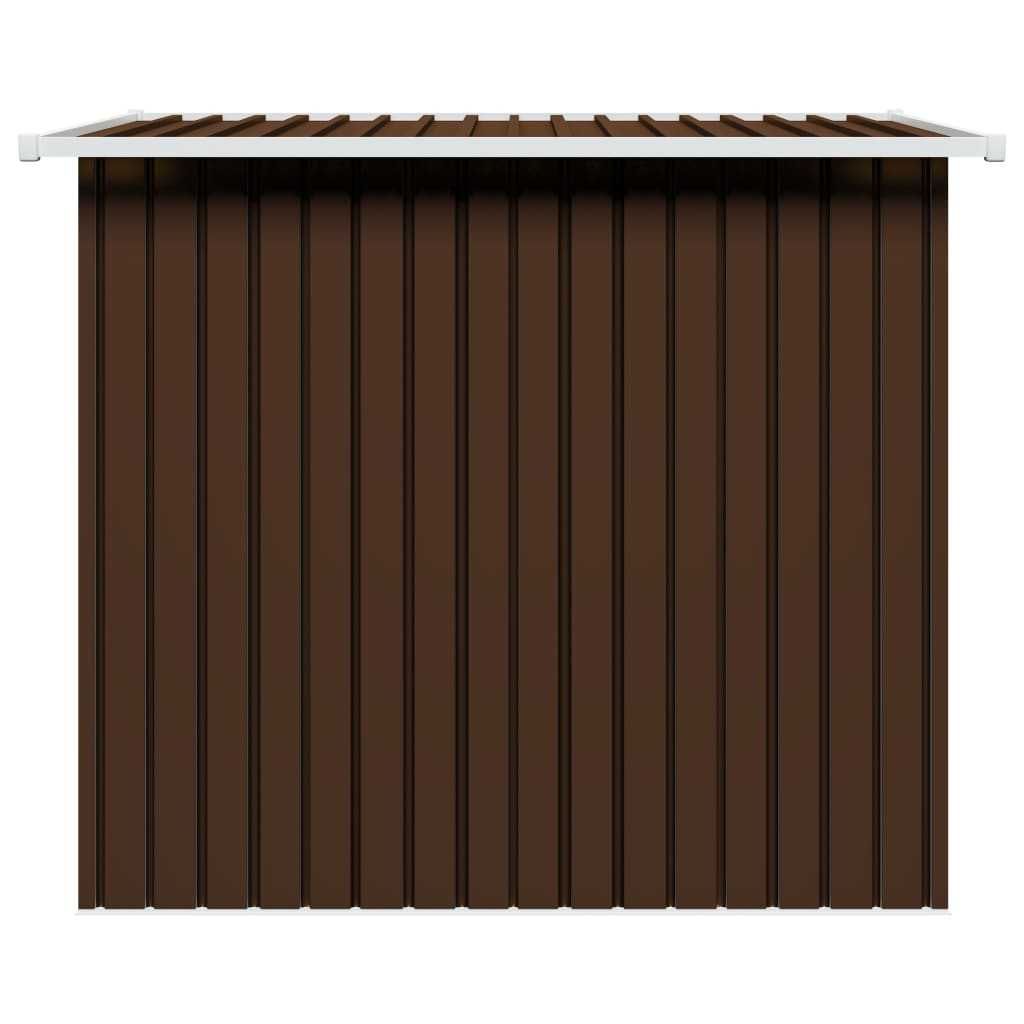 Abrigo de Jardim Metálico 194x121x181 cm – Compacto e Resistente