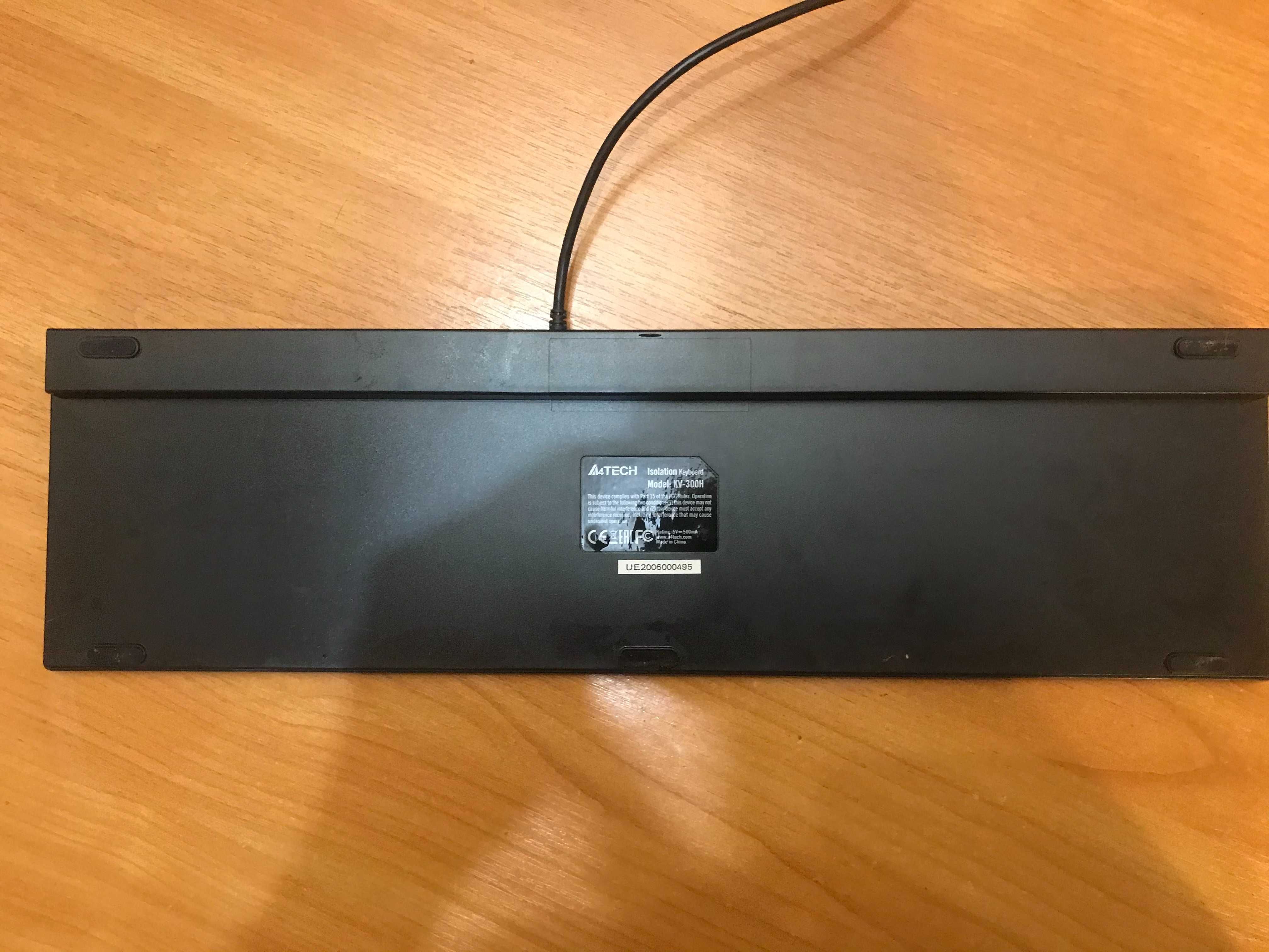Клавиатура A4Tech KV-300H USB Grey