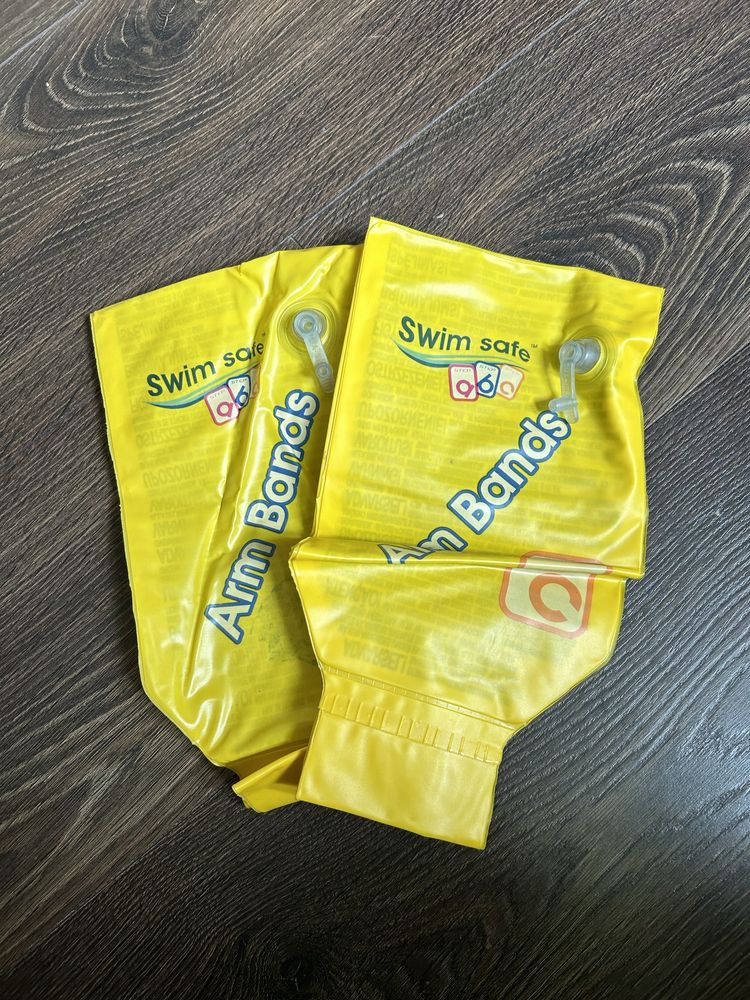 Żółte rękawki do pływania Swim Safe ABC 30-60 kg/ step C/ 6-12 lat