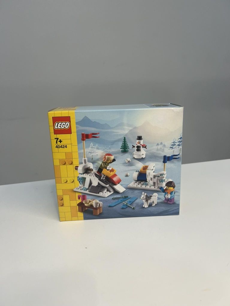 LEGO 40424 Zimowa bitwa na śnieżki Creator nowy