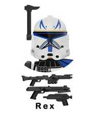 Minifigurka Captain Rex 501 Legion Star Wars