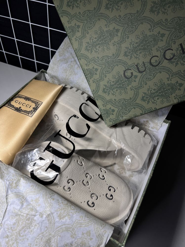 Gucci шлепки тапки шлепанцы 35,36