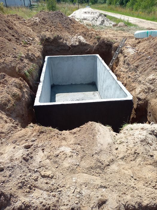 Usługi koparką koparko ładowarka