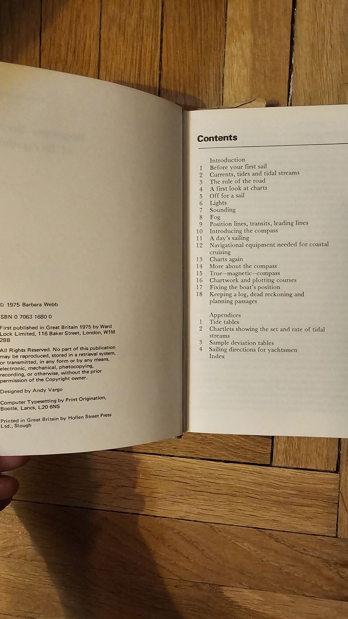 Beginners Book of Naviation, Barbara Webb