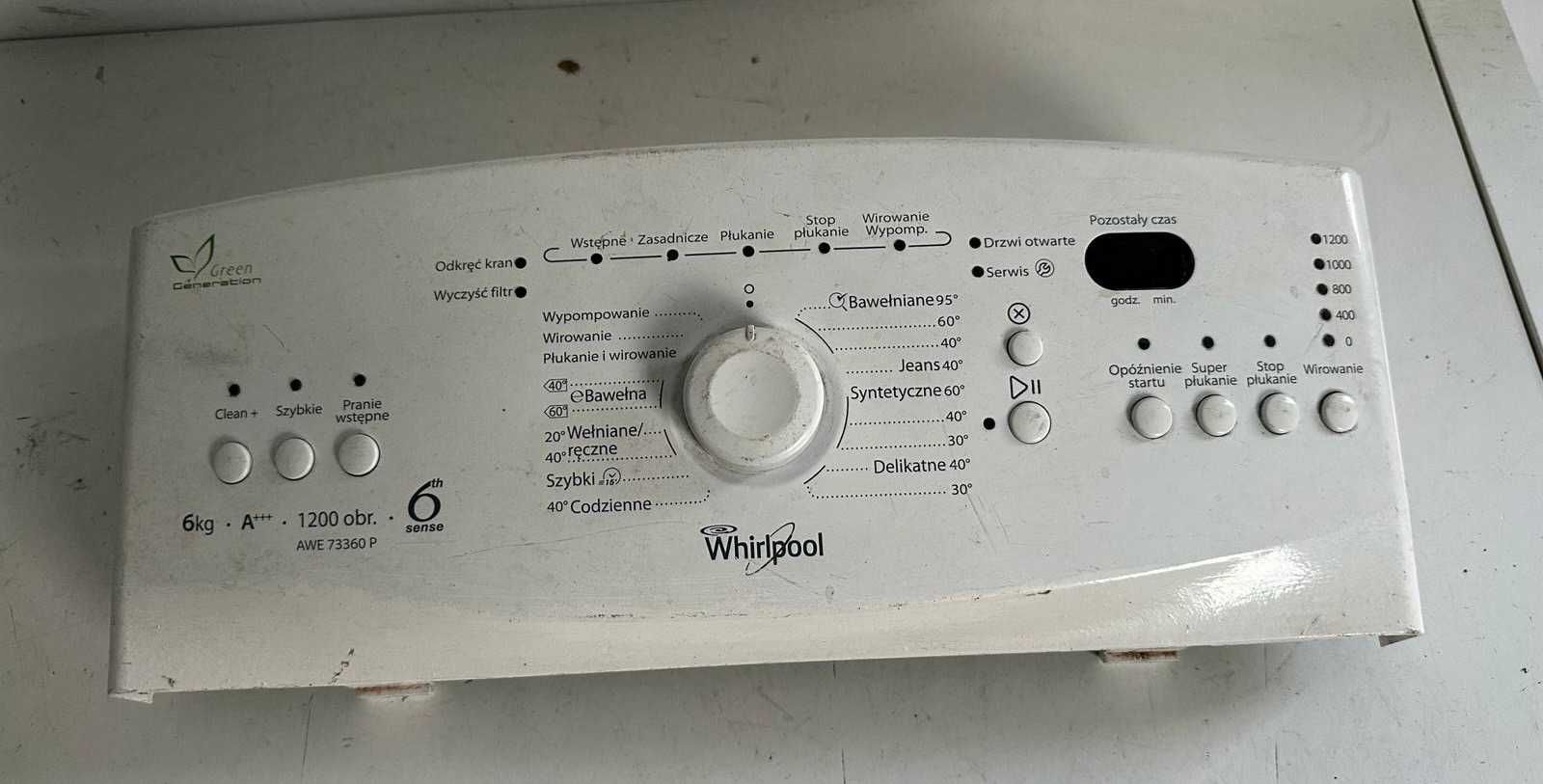 Programator do pralki Whirlpool AWE73360 P