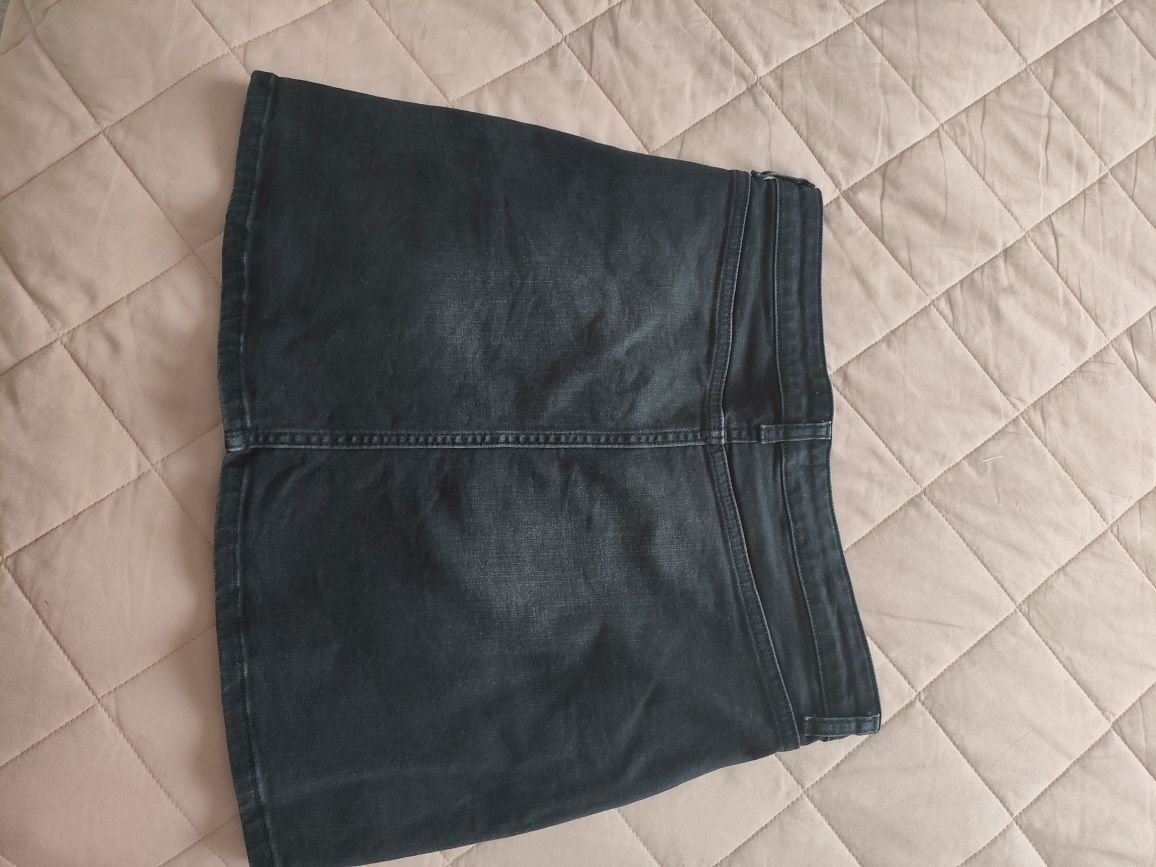 Spódnica jeansowa Mango M dżety