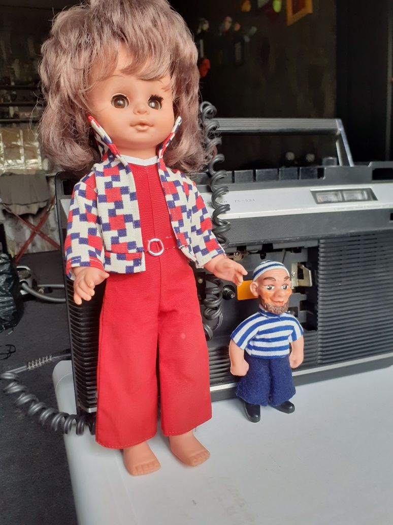 Лялька ГДР моряк Гумові