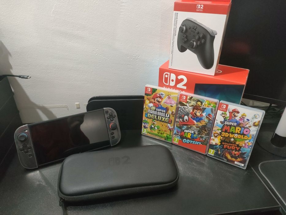 Nintendo switch 2 nova, com garantia 3 anos