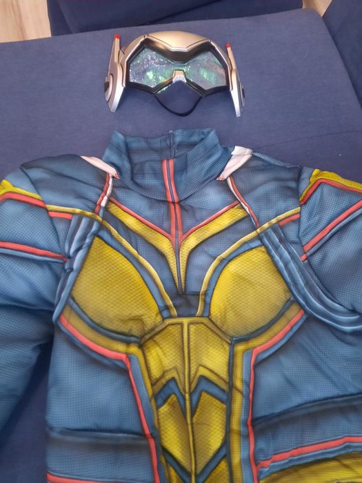 Stroj kostium bal Avengers Ant Man-Osa jak nowy z maska 152
