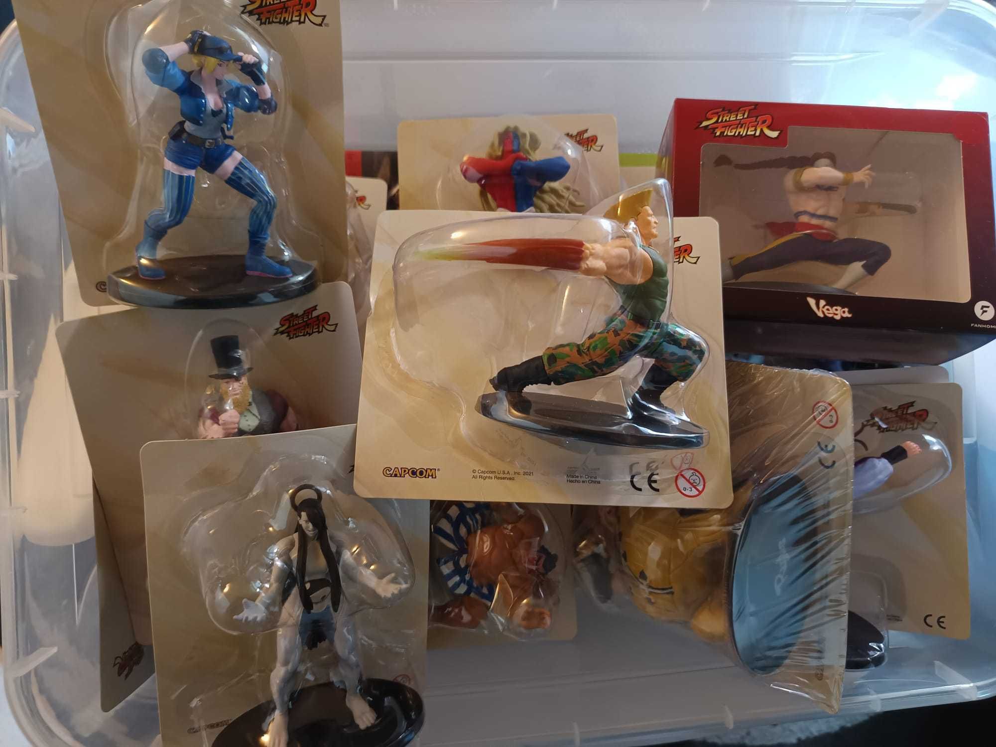 Colecção figuras Street Figther + Bartop Arcade Machine