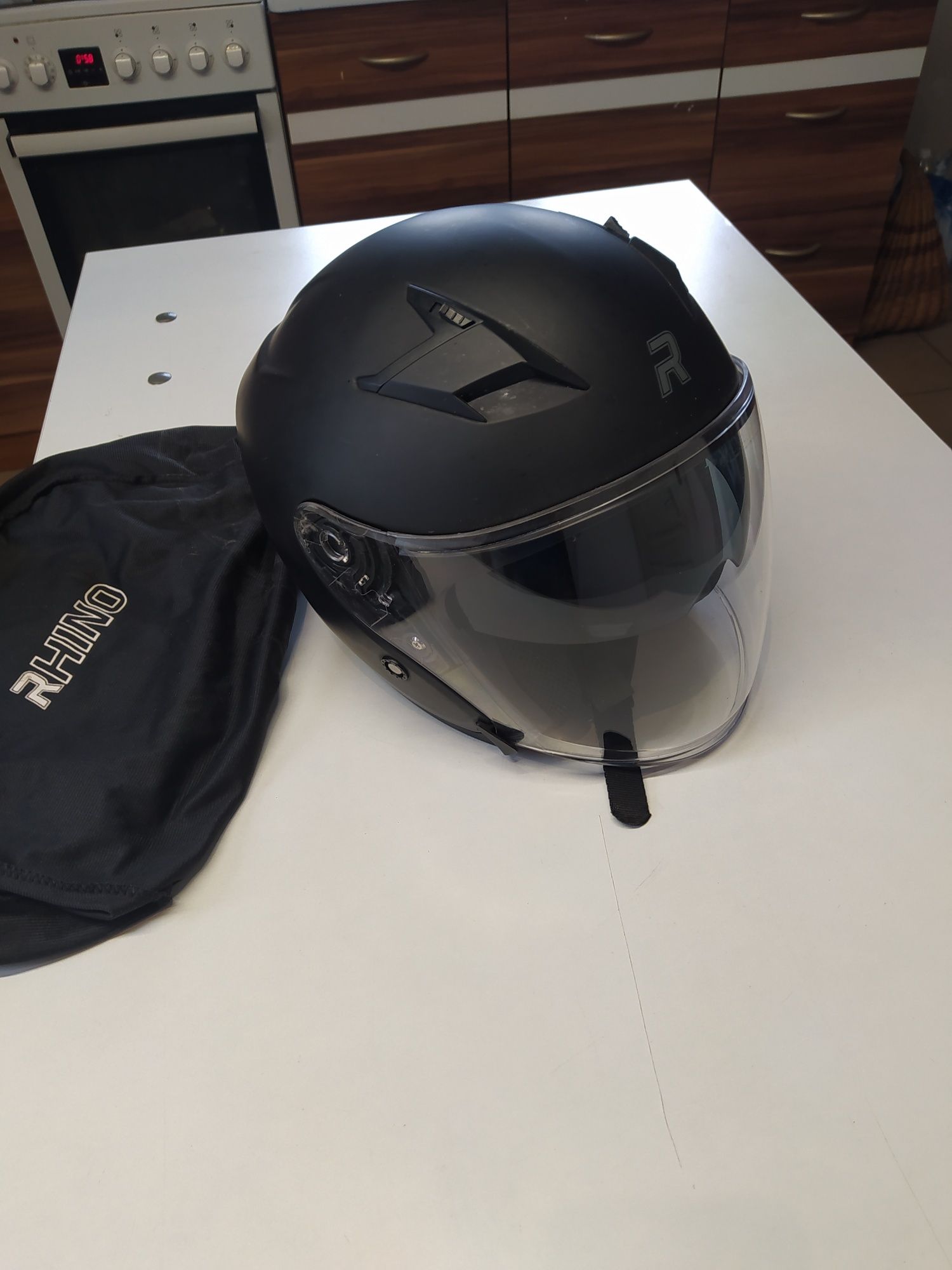 Kask Rhino Touring 2 Black Matt rozm. L