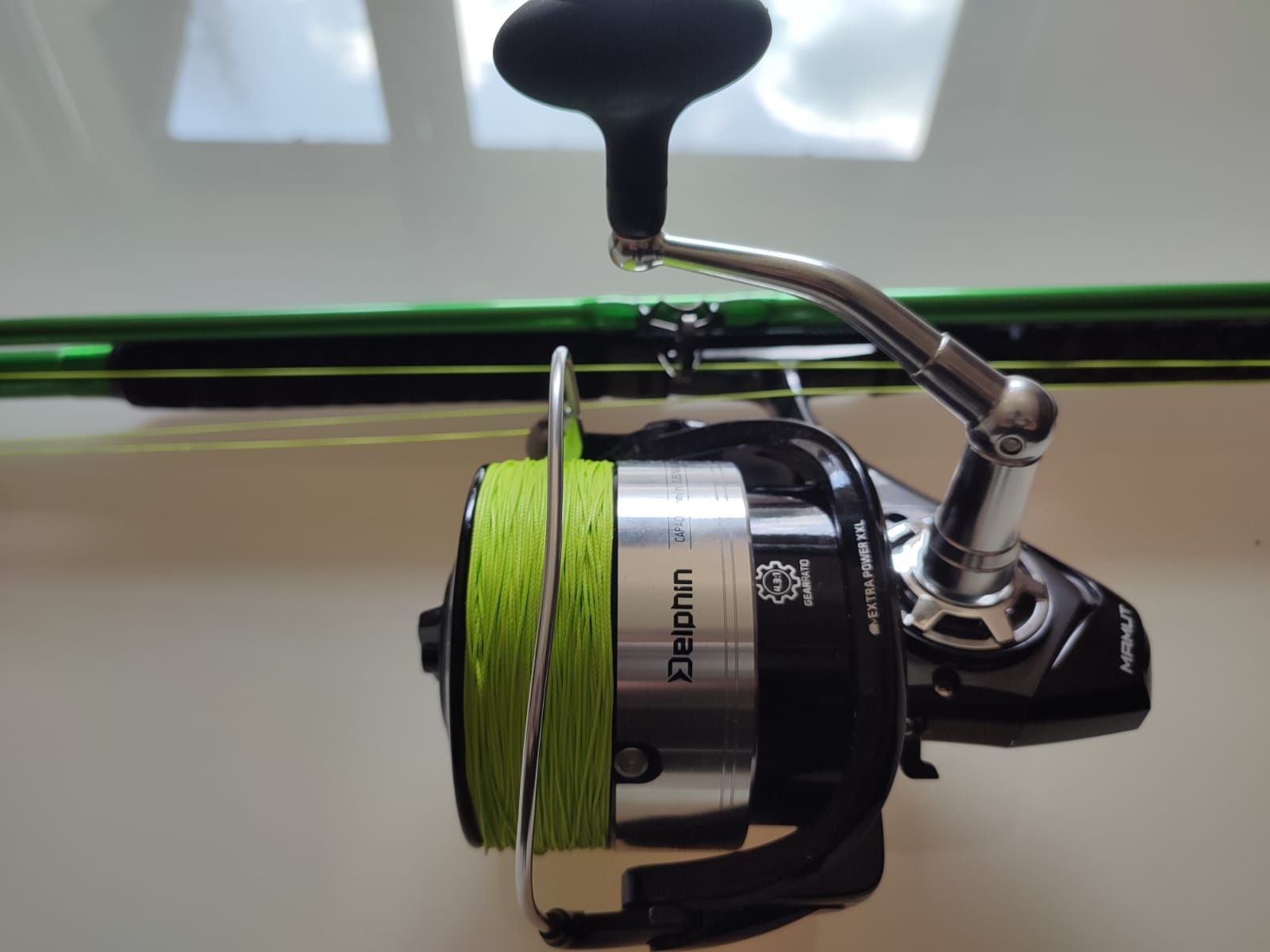 Wędka Madcat Green Heavy Duty 2,7m 200-400g+wyposażenie