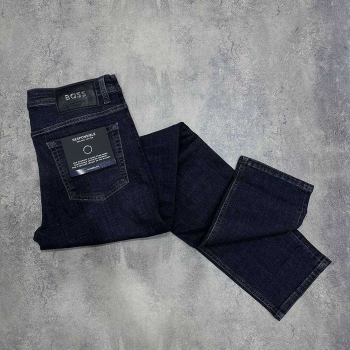 Чоловічі темні джинси Hugo Boss