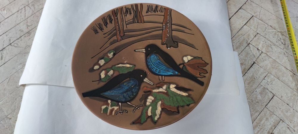 Настінна тарілка ЛКСФ Львівська кераміко скульптурна фабрика